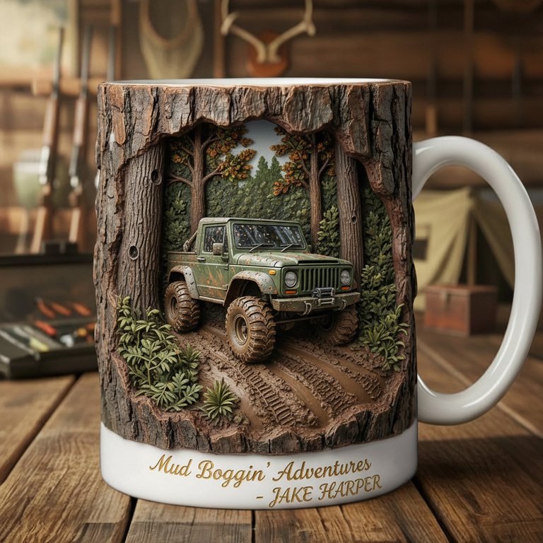 Hunting Life Coffee Mug - Personalized Custom Photo Gifts For Hunters 3