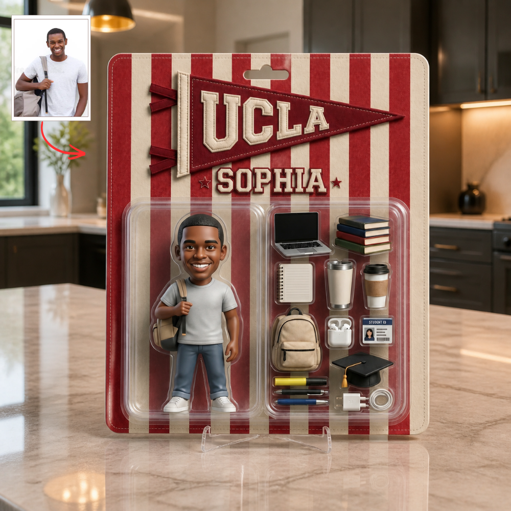 Personalized Dream School  Plaque - Custom Name University Student Dorm Decor Gift