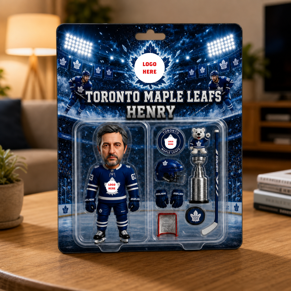 Custom Photo Pro Ice Hockey  Plaque - Personalized City Fan Keepsake Gift