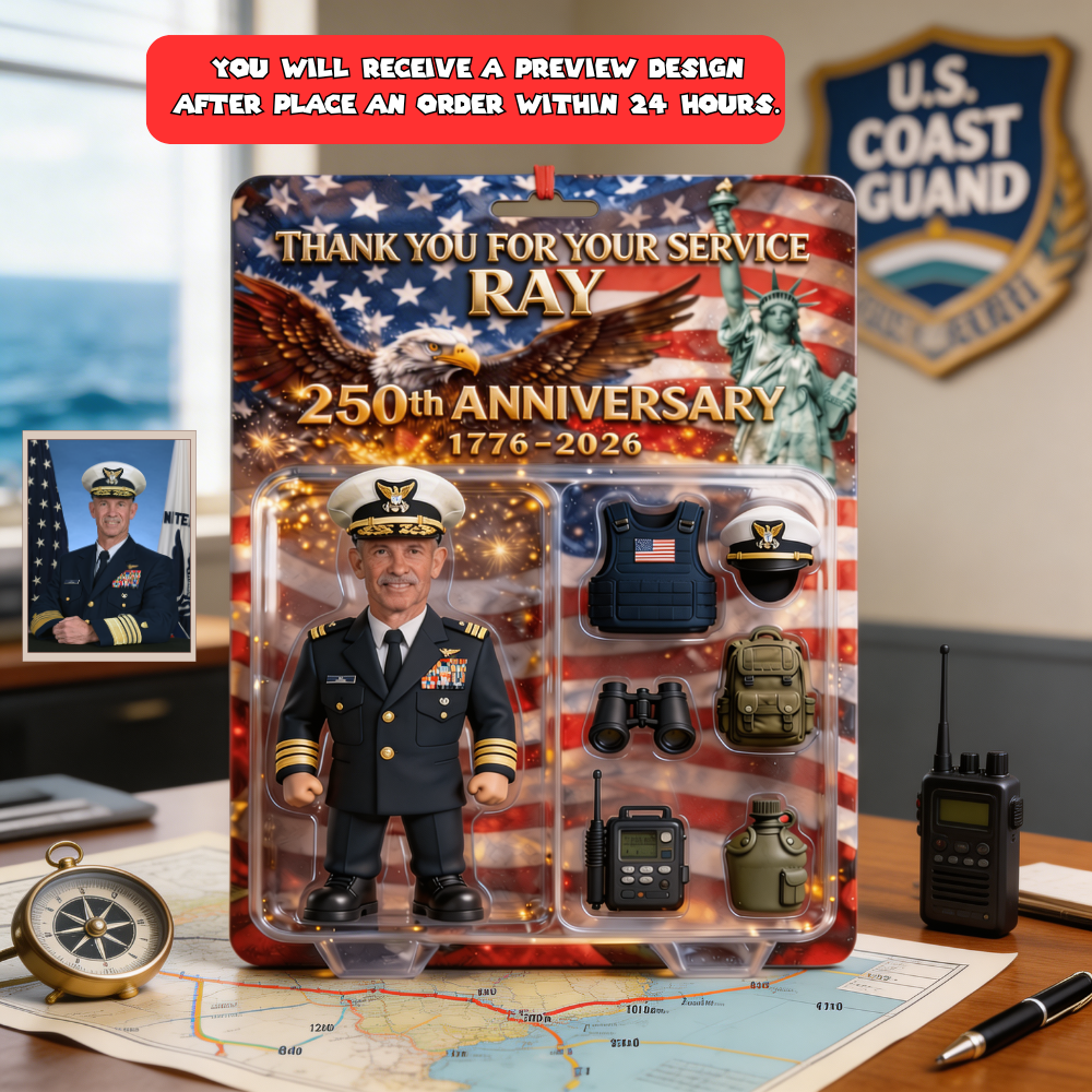 Personalized Veteran Photo Plaque – Custom Military Gift with Name & Service Tribute