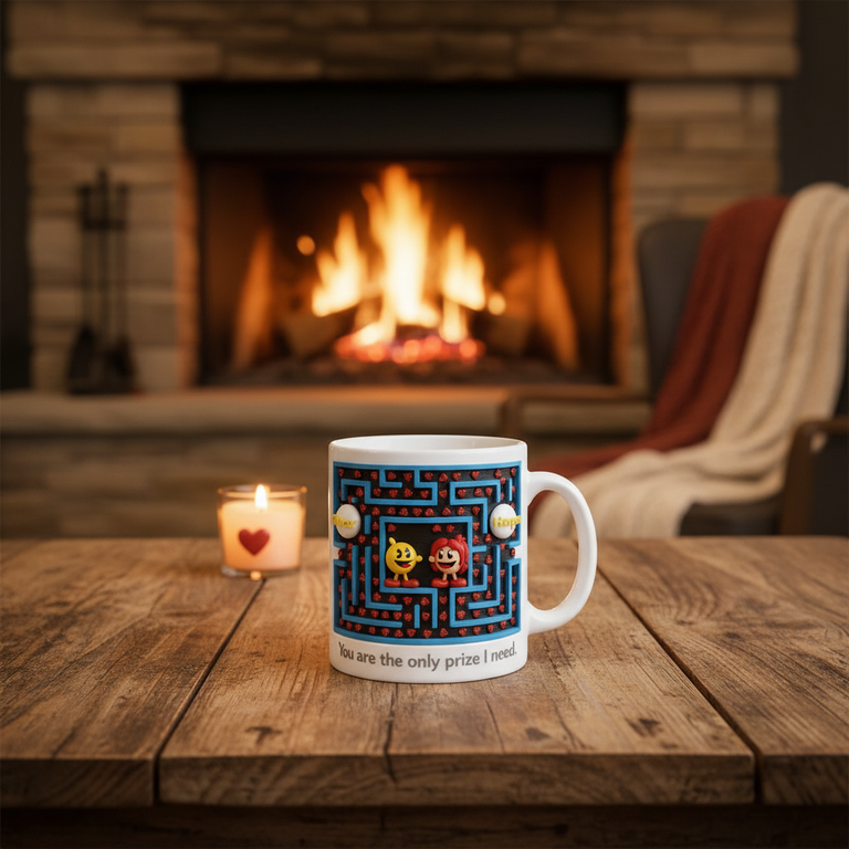 Personalized Gift For Couple Valentine Mug Cartoon Couple 9