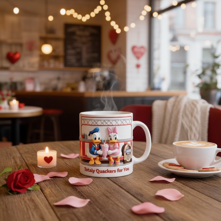 Personalized Gift For Couple Valentine Mug Cartoon Couple 1