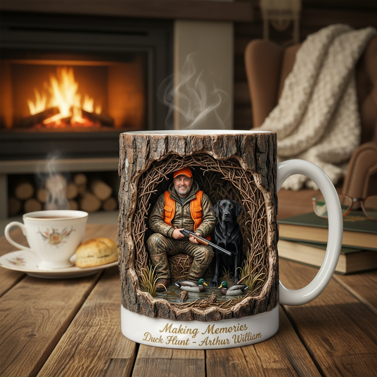 Hunting Life Coffee Mug - Personalized Custom Photo Gifts For Hunters 2