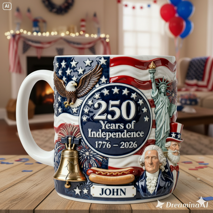 4th Of July USA Coffee Mug - Personalized Drinkware Gifts For Patriots hd09012025