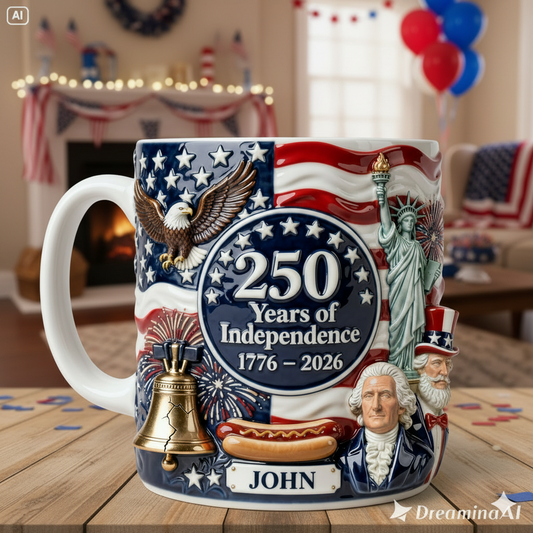 4th Of July USA Coffee Mug - Personalized Drinkware Gifts For Patriots hd09012025