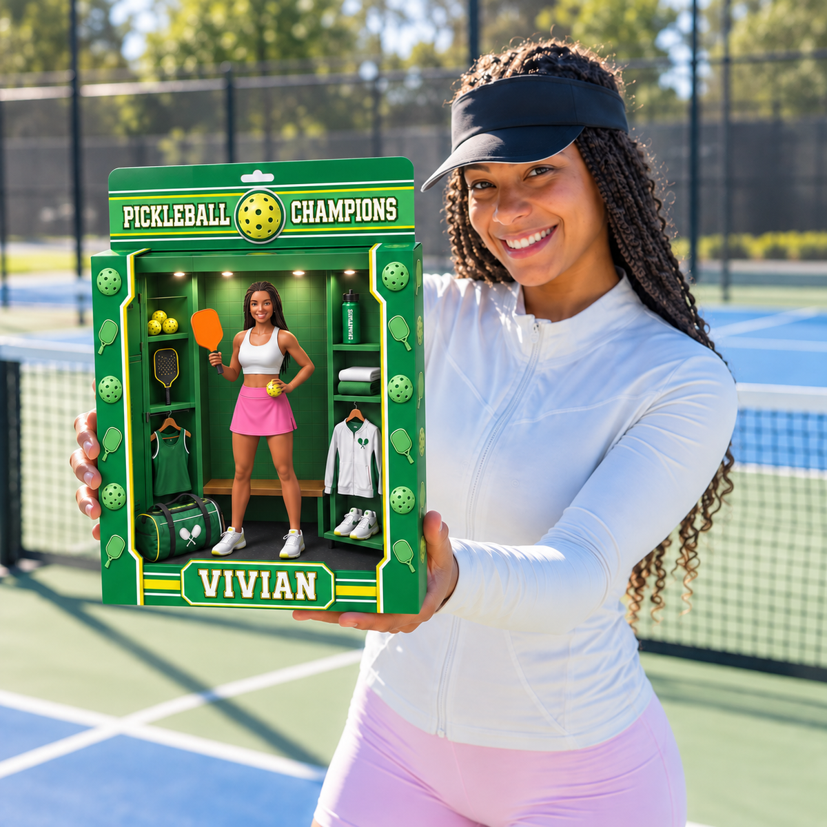Custom Pickleball Box Plaque With Photo and Name, Personalized Pickleball Player Collectible Decor, Gift for Pickleball Lovers and Sports Fans hn28092026