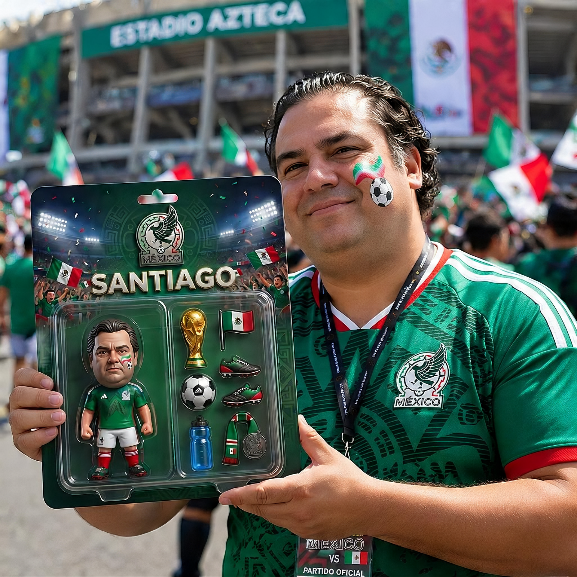 Custom Photo Soccer Player Plaque - Personalized 2026 Football Fan Gift
