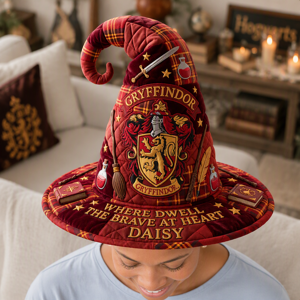 Custom Name Wizard Hat, Personalized Magic Inspired Hat, Fantasy Gift for Wizard Fans hn19082026