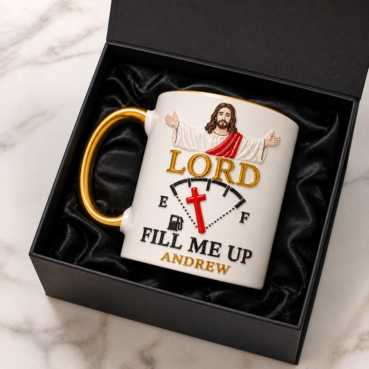 Custom Name Christian Mug, Personalized Faith Coffee Cup, Inspirational Gift for Friends hn04082026