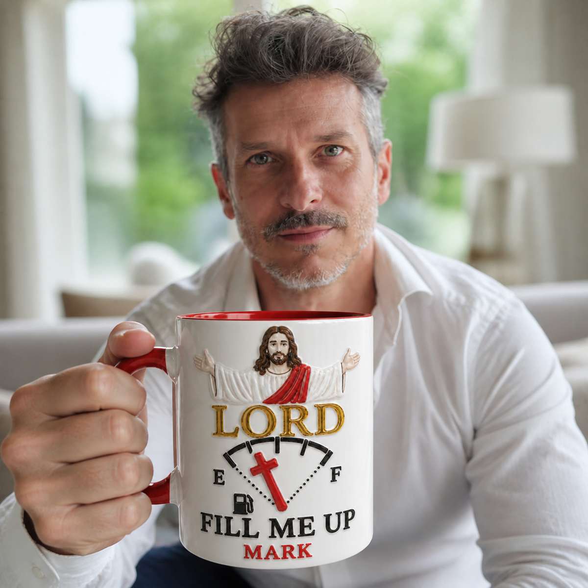 Custom Name Christian Mug, Personalized Faith Coffee Cup, Inspirational Gift for Friends hn04082026