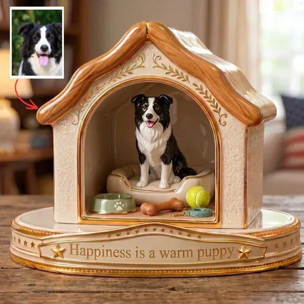 Custom Pet Photo Plaque – Personalized Dog Gift, Turn Pet Photo Into Figurine, Custom Pet Memorial Plaque, Gift For Dog Lovers