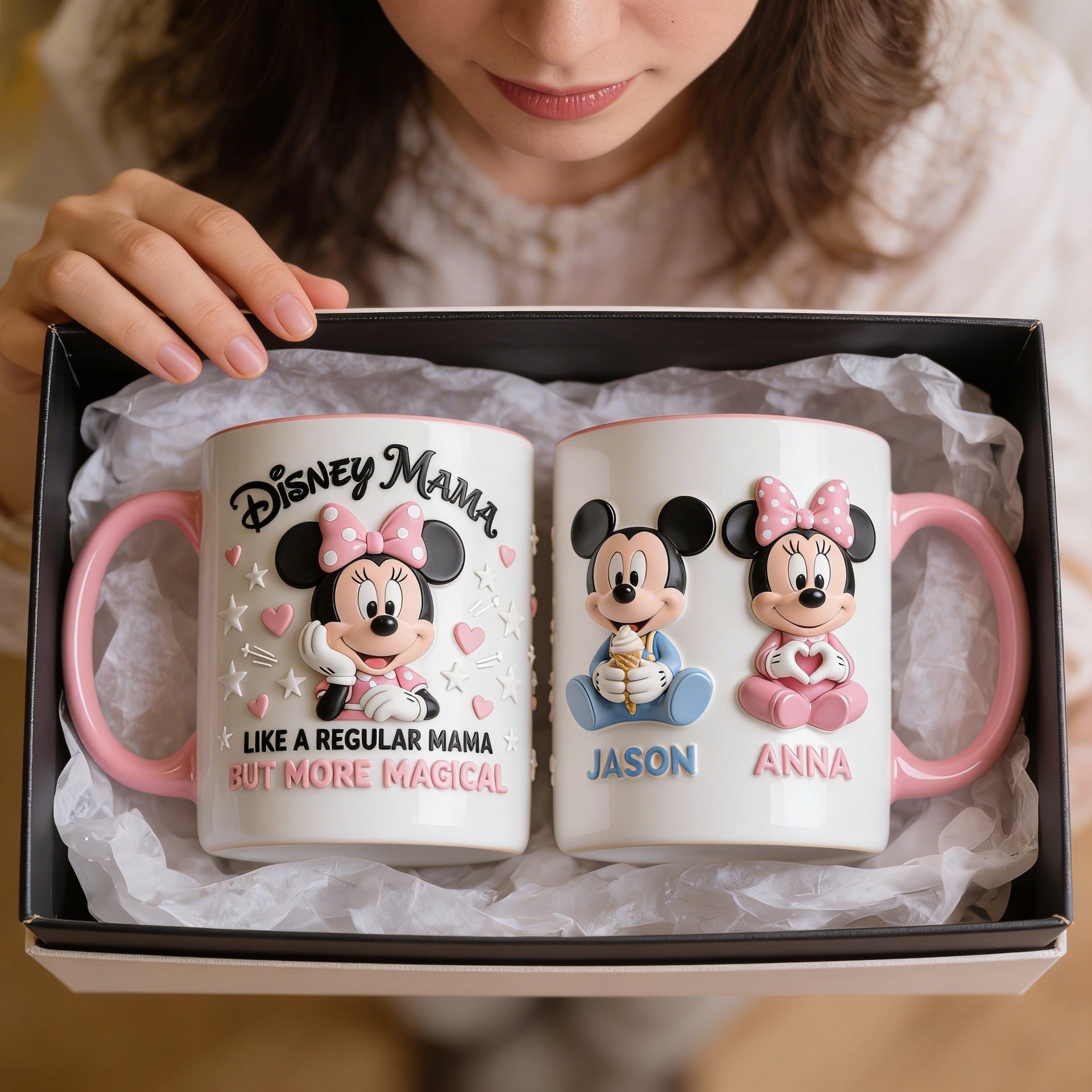 Personalized Grandma Mug Custom Name Grandchildren Coffee Cup Gift For Grandma Mothers Day Gift