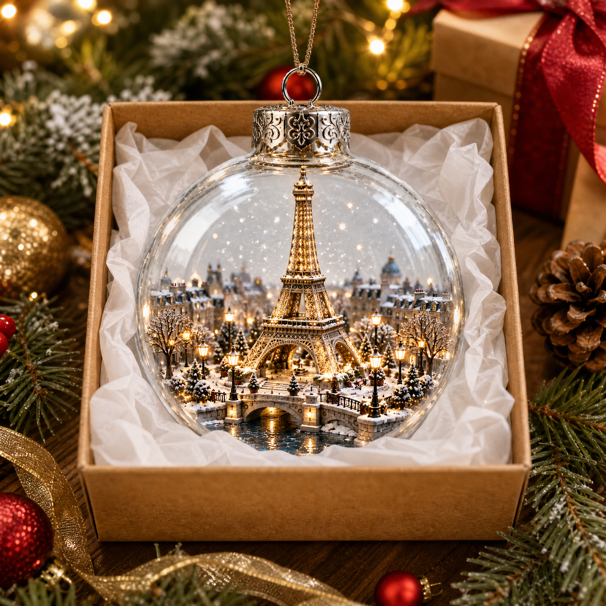 Travel Christmas Ornament With Photo and Name, Personalized Holiday Keepsake, Gift for Travelers and Adventure Lovers hn21092026thg